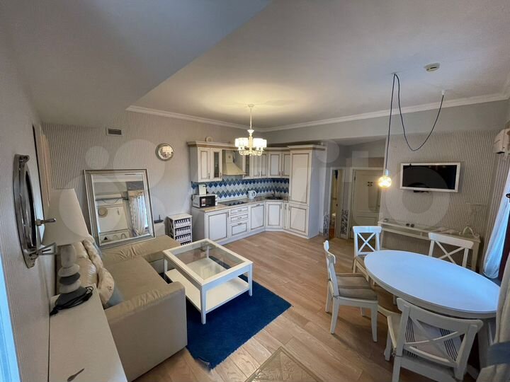 1-к. апартаменты, 41,5 м², 1/3 эт.