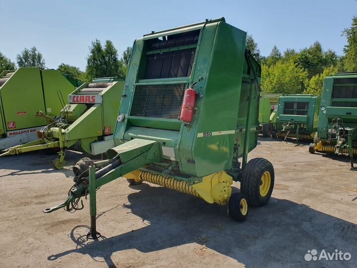Пресс-подборщик John Deere 550, 1999