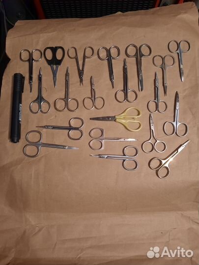 Ножницы ножнички маникюрные маленькие разные