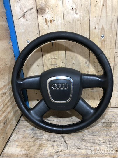 Руль кожаный Audi A4 B7, A3 8P, A6 Арт. 120105