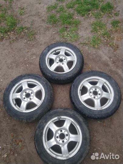 Литые диски r14 на ваз с зимней резиной