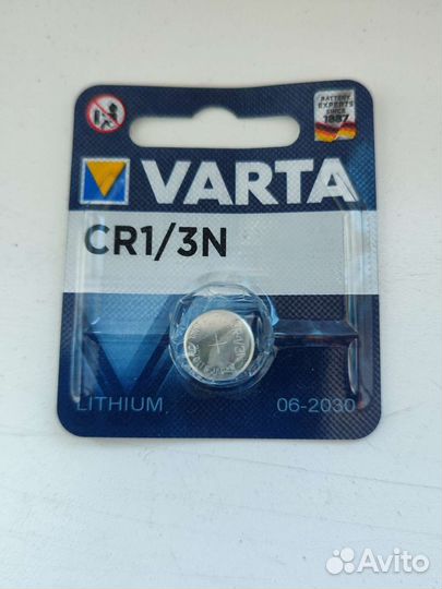Батарейка Varta CR1/3N