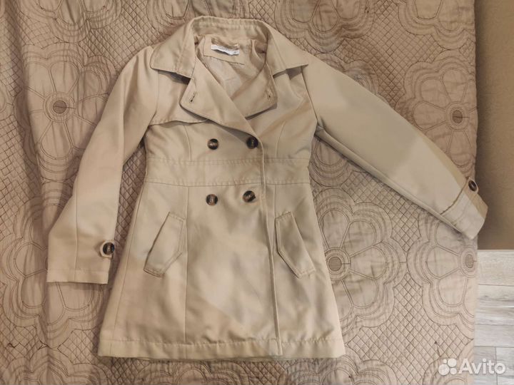 Плащ тренч для девочки