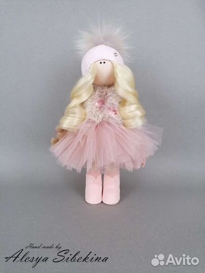 Текстильная кукла ручной работы