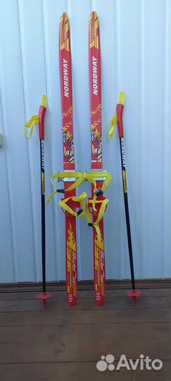Лыжи детские 120 см