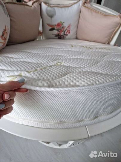 Матрас детский д/круглой кровати Plitex Aloe Vera