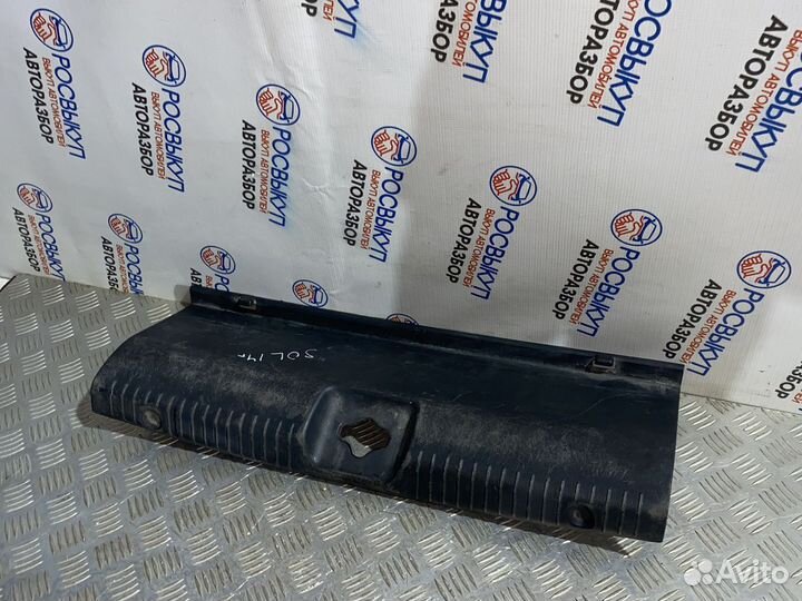 Накладка задней панели Hyundai Solaris