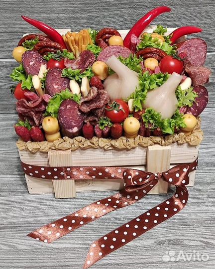 Подарок мужчине женщине съедобный букет