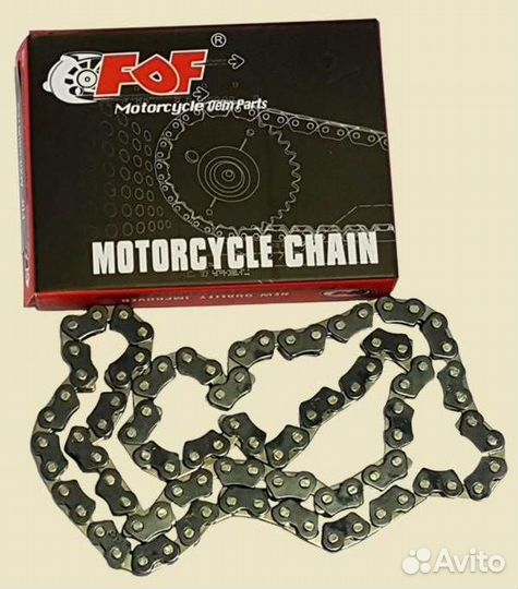 Цепь грм 152QMI, 157QMJ, ATV150 2x3x90L