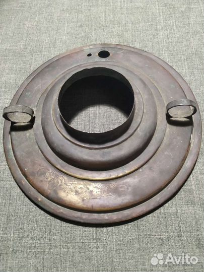 Крышка от самовара с медалями