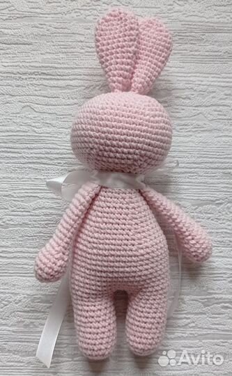 Вязаный заяц Ручная работа