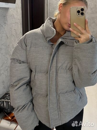 Пуховик женский зимний 44