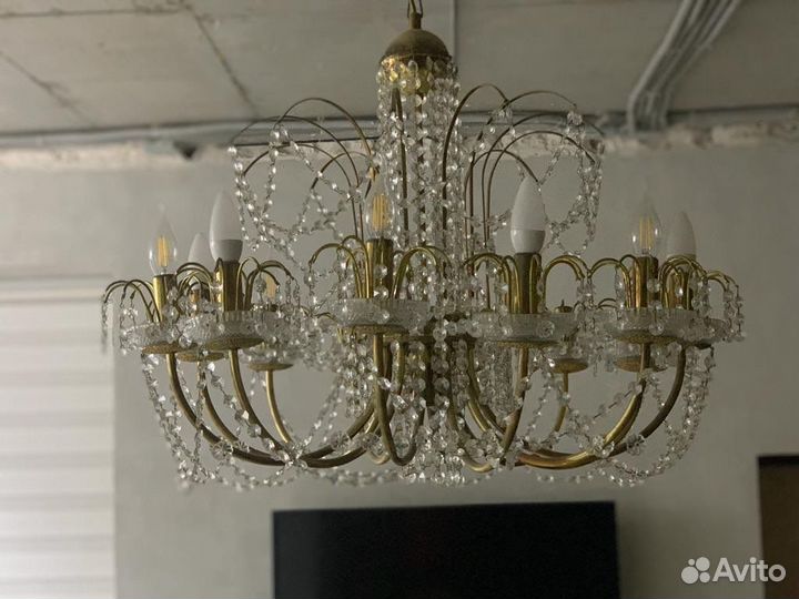 Хрустальная люстра preciosa bohemia (Чехия)