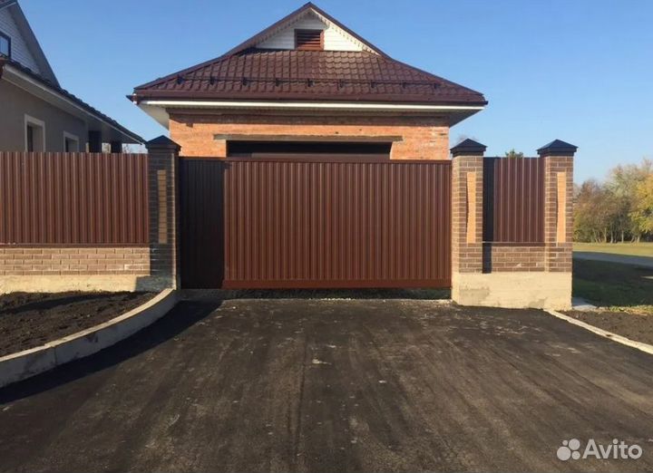 Забор металлический профессионально качественно