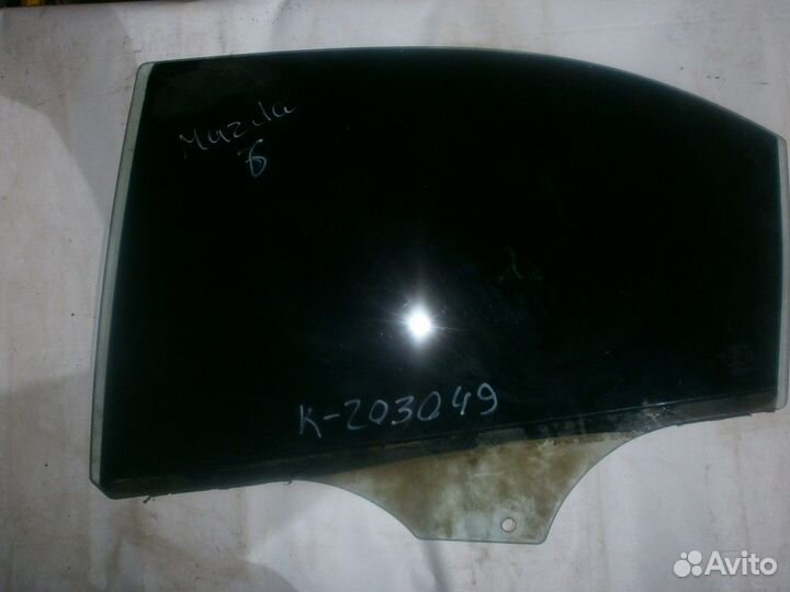 Стекло двери задней левой (Mazda 6)