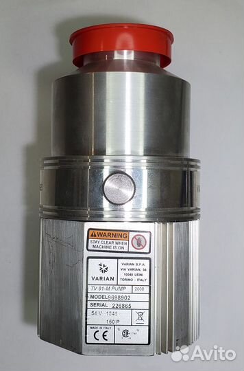 Турбо вакуумный насос varian turbo TV-81M
