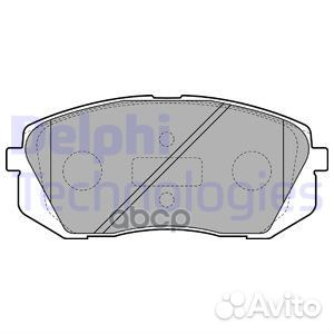 Колодки тормозные дисковые перед LP2050 Delphi