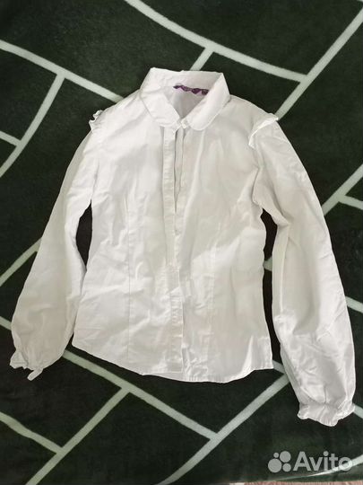 Блузки школьные на девочку 134 140