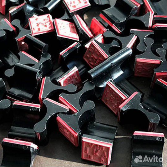 Поверительные каучуковые клейма