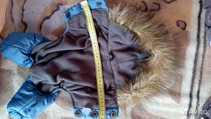 Комбинезон зимний для маленькой собаки