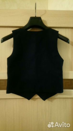 Жилет для девочки школьный