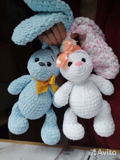 Зайки ручной работы