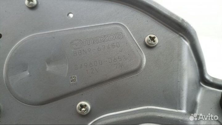 Моторчик заднего дворника Mazda 3 BL 2009