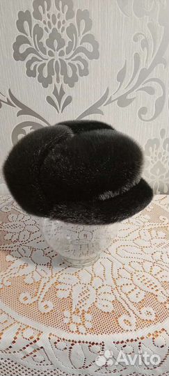 Меховая мужская кепка