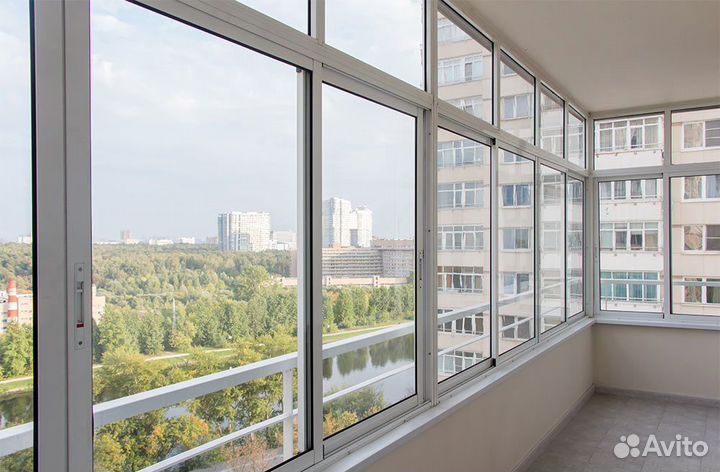 Остекление балконов и лоджий от завода