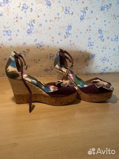 Обувь женская на каблуке из нат кожи