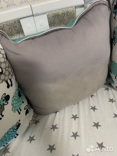 Бортики в детскую кроватку