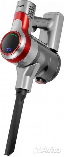 Ручной пылесос (handstick) KitFort KT-5282, 200Вт, серый/красный