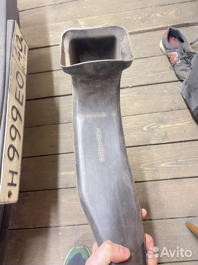 Воздуховод в ноги пассажира ваз 2108