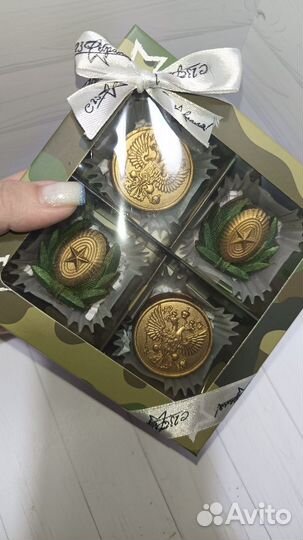 Шоколад ручной работы к 23 февраля