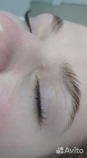 Наращивание ресниц, Ламинирование ресниц