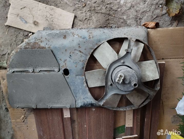 Вентилятор охлаждения радиатора ауди 80 б3