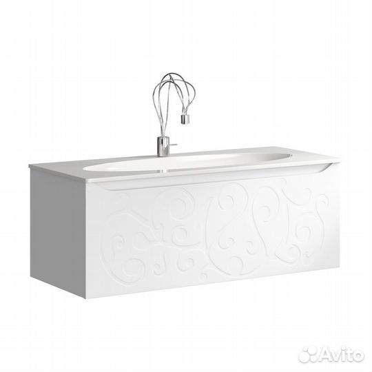 Тумба с раковиной Clarberg Elegance 100 подвесная