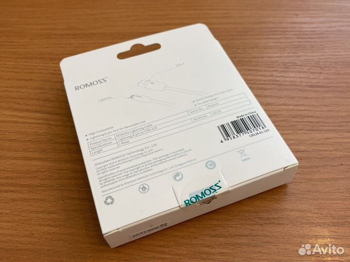 Кабель USB - Lightning MD818ZM/A, mque2ZM/A