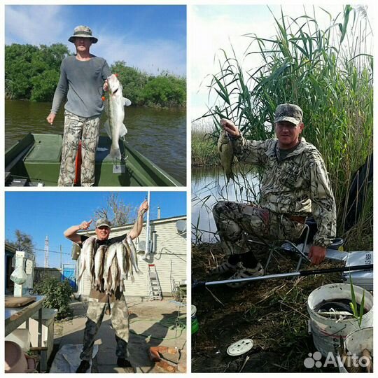 Рыбалка и подводная охота в Астрах-й обл. с. Вышка