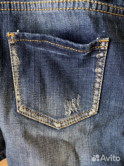 Джинсовый комбинезон для девочки