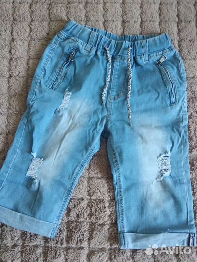 Джинсовые шорты для мальчика р134
