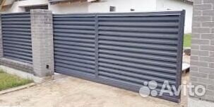 Откатные ворота под ключ