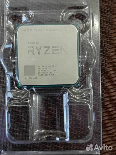 Процессор AMD Ryzen 3 2200g
