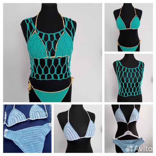 Вязаный купальник