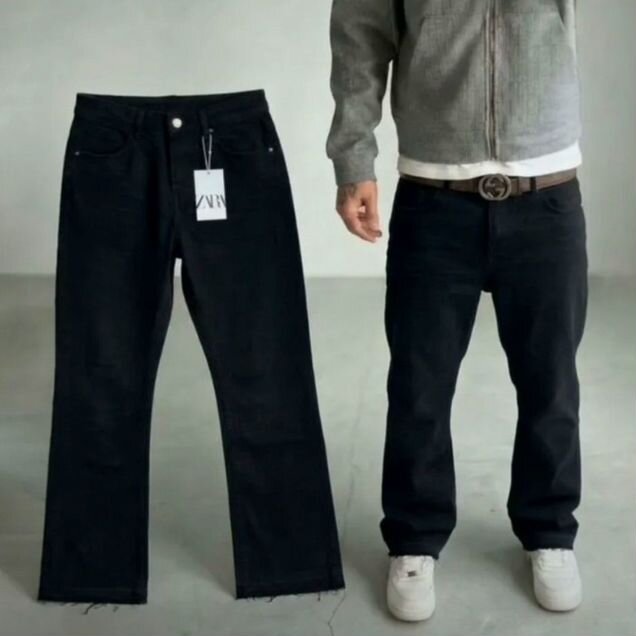 Джинсы Zara flared type