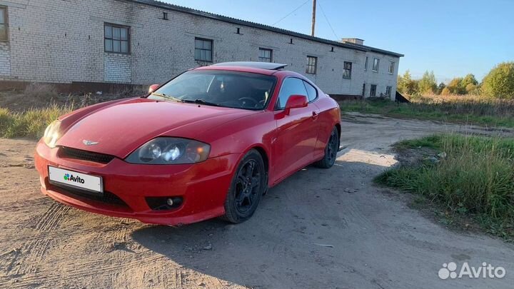 Hyundai Tiburon 2 AT, 2003, 173 000 км