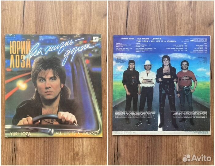 Виниловые пластинки СССР поп рок