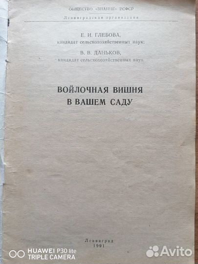 Войлочная вишня в вашем саду. Редкое издание