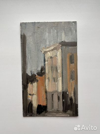 Картина маслом этюд