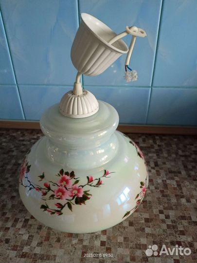Люстра потолочная бу